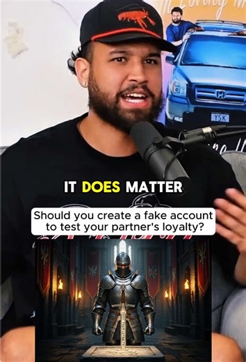 Should you create a fake account to test your partner's loyalty? #youshouldknowpodcast #yskpodcast #youshouldknow