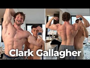 Shamelessly flirting with Clark Gallagher! Spoiler alert: He came over after