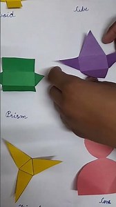 #nets of 3d shapes #how to nets of 3d shapes with paper #subscribe #easy project #maths project