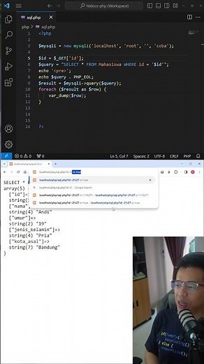SQL Injection #skysen #coding #pemograman #php #sql #injection