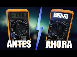 BACKLIT MULTIMETER || how I did it step by step 😁😁