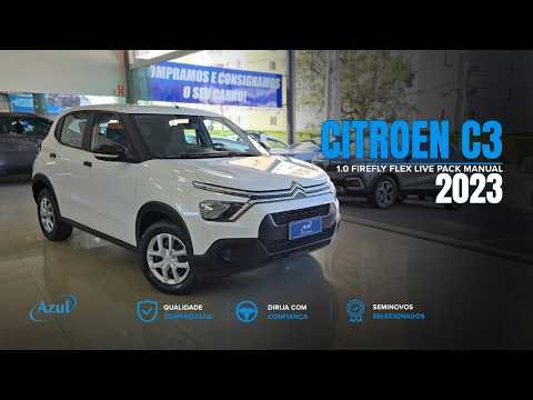 CITROEN C3 1.0 FIREFLY FLEX LIVE PACK MANUAL 2023