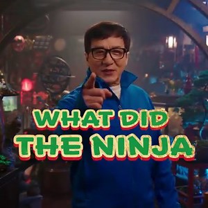22K views · 106 reactions | Ask 成龍 Jackie Chan: What did the Ninja wear? #LEGONINJAGOMOVIE in cinemas September 21. | Roadshow | Facebook