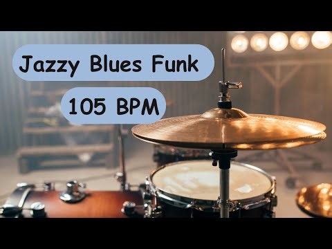 Jazz Blues Funk 105 bpm (full song drum beat)