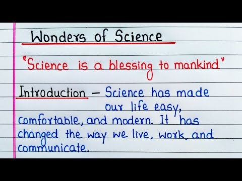 Essay on Wonders of Science in English | Wonders of Science essay writing