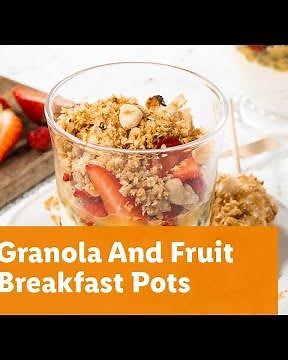 Granola And Fruit Breakfast Pots - Lidl Recipes