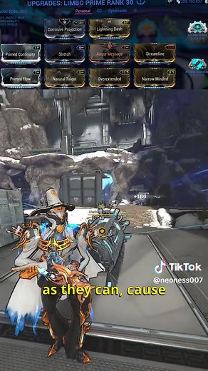 Limbo Prime Cataclysm Build #warframe #warframecommunity #warframetiktok #limbo #prime #limboprime #steelpath #build #cataclysm