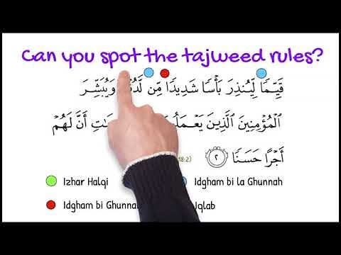 5 Minutes Tajweed With ALL Quran (Lesson 6) | Revision of Izhar, Idgham and Iqlab