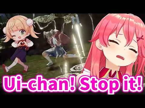 Miko gets Loli-God Requiem-ed by Ui-chan 9 years old【Hololive/Eng sub】