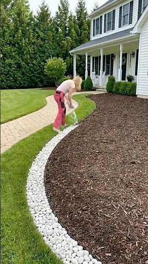 How to Level Up Your Curb Appeal with DIY Flower Bed Edging 🏡💎