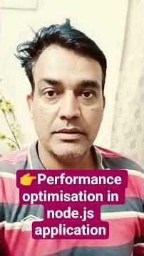 performance optimization in nodejs