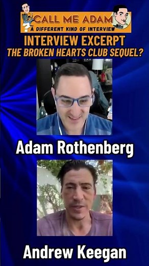 Andrew Keegan Interview Excerpt - The Broken Hearts Club - A Sequel?