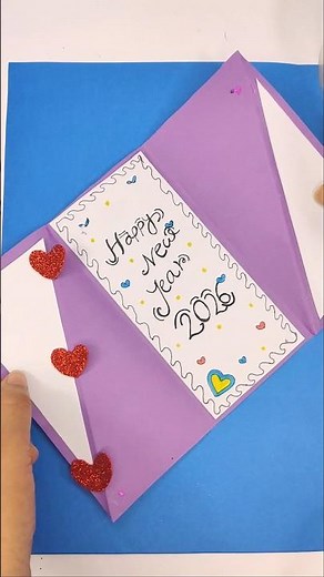 Easy DIY New year Card Making ideas 😍