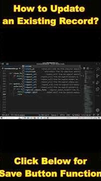 How to Update an Existing Record | SQLite + Python