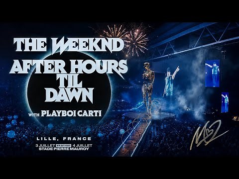 The Weeknd - After Hours Til Dawn Tour | Live Full Concert 4K (Lille, France 3 juillet 2026)