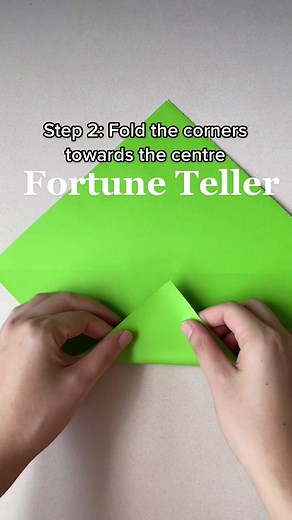 How to Make a Fortune Teller Paper Game