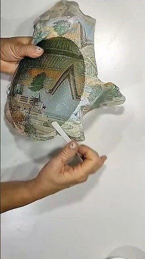 This Old Plate Became Stunning Wall Decor ✨#diy #homedecor #upcycle