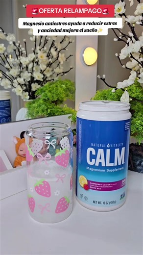 Magnesium Drink for Stress Relief and Better Sleep