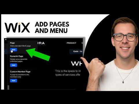 How To Add Pages And Menu In Wix (Step By Step)