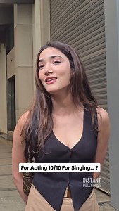 Instant Bollywood on Instagram: "How would you rate Medha Shankar’s singing talent? 🎶 #medhashsnkar #instantbollywood #sd"