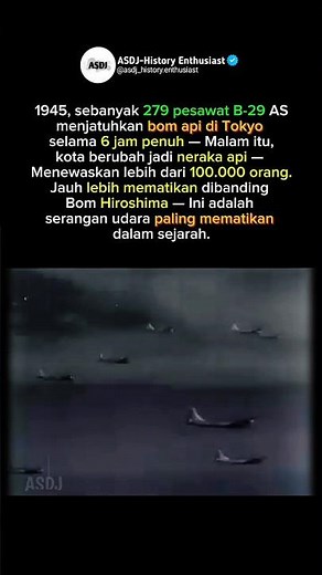 Sejarah yang Terlupakan "Tokyo B0mbing"