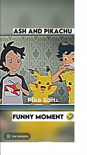 ash and Pikachu funny moment
