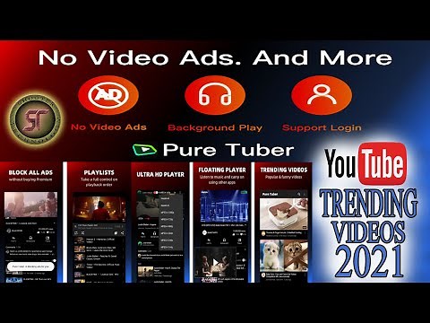 Pure Tuber Block Ads for Video Free Premium || How To Install PureTuber Android App new youtube 2021