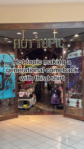Hot Topic T-Shirt: A 2000s Fashion Comeback