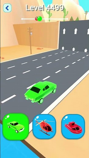 Shape shifting2 game level #4499 hyper casual game #shapeshifting #gameplay #gaming #shortvideo...