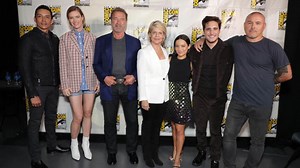 Terminator: Dark Fate cast geeks out on Linda Hamilton