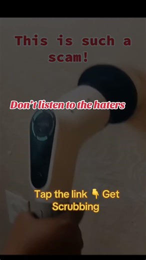 They said it was a scam… but my shower’s never been this clean 🧽👇 This thing actually works
