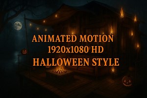 Halloween Motion Image - Etsy