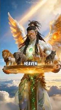 The Angel Heaven Sent to Gather Every Creature Before the Flood #bible #history #god