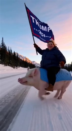 Fuuny pig women riding #funn #soraai #fyp #pig #riding