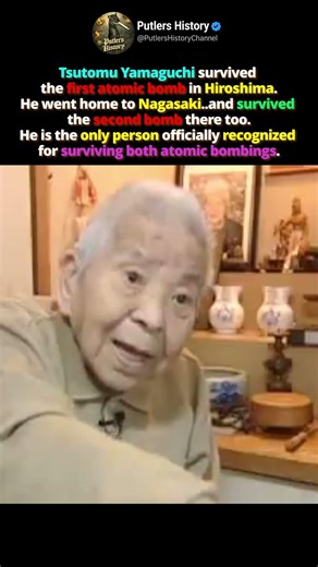 The Man Who Survived TWO Atomic Bombs #ww2 #history #shorts