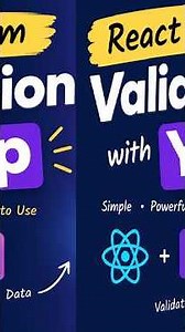 React Form Validation with Yup | Part-1 #shorts #tutorial #tamil