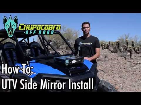[INSTALL VIDEO] UTV SIDE MIRRORS | CHUPACABRA OFFROAD