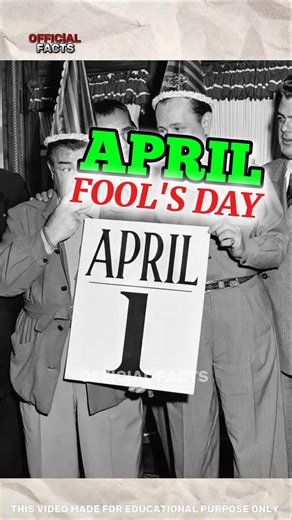 April Fool’s Day EXPLAINED in 60 Seconds! 🤯📅 #Shorts