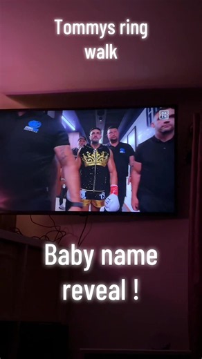 Tommy Fury ring walk and baby name reveal – Eddie Hall fight highlights