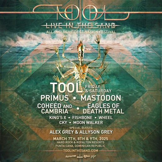 58K views · 1.7K reactions | The very first Tool Live In The Sand...