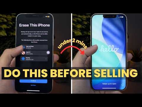 [2026] How to Delete All Data on iPhone before Selling (Factory Reset)