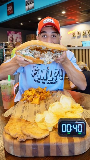 129K views · 2.9K reactions | The World’s BIGGEST Black Pig Sandwich?...