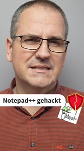 68K views · 368 reactions | Der Updater des Open-Source-Editors Notepad++ hat Malware auf PCs installiert. Ein Update auf Notepad++ v8.8.9 korrigiert das. Doch wie konnte das passieren? | heise online | Facebook