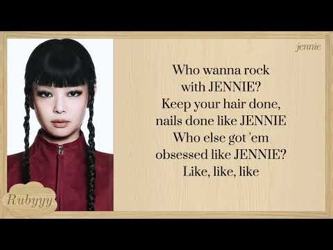JENNIE - like JENNIE (Easy Lyrics)