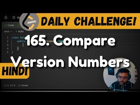 165. Compare Version Numbers | leetcode daily challenge | DSA | Hindi | shashwat