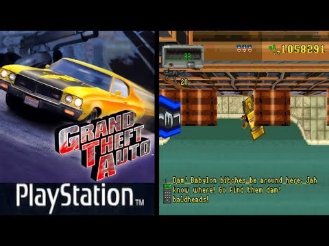 Grand Theft Auto 1 ... (PS1) Gameplay Peek