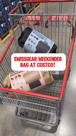 173K views · 992 reactions | “The Weekender” bag by @swissgear is back at @Costco in new colors! -Black, green and beige Perfect overnight bag, or carry-on! #swissgearpartner -Only $56.99! -Built-in laptop pocket -Inside and outside zipper pockets! -Padded handles and removable padded shoulder strap. -Pass-thru trolley sleeve to attach to suitcase handle Pick yours up at Costco before they sell out! #costco #travel #costcodeals #costcofinds #travelgear | costcoguide | Facebook