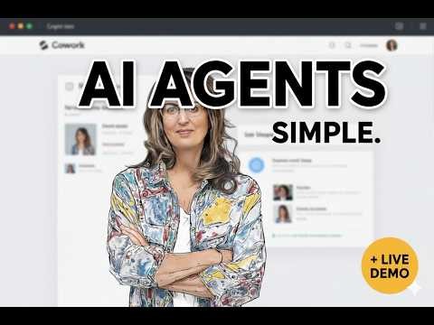 What Are AI Agents? A Simple Explanation for Non-Techies (with Cowork Demo)