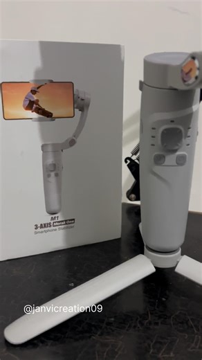 1st Look of M1 3-axis Gimbal Smartphone #youtubeshorts #viralvideo #viral #unboxing #gimbal #vlog