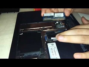 How to change the hard drive and Ram on HP Pavilion G6